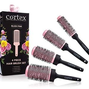 Cortex International Ceramic Round Brush Bundle